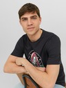 Jack & Jones Schwarzes Jack & Jones After Life T-Shirt für Herren