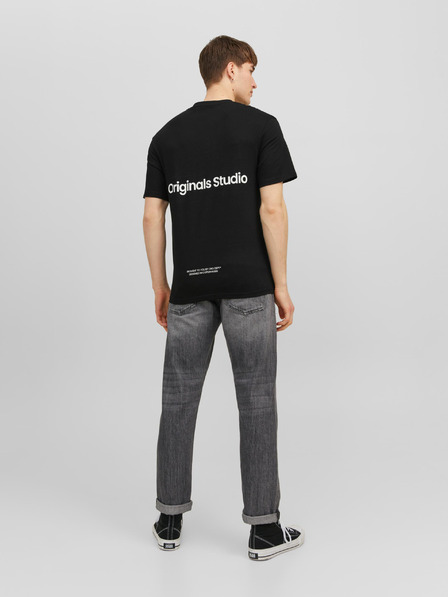 Jack & Jones Schwarzes Jack & Jones Vesterbro Hemd für Herren