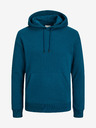 Jack & Jones Blauer Basic-Kapuzenpullover für Herren Jack & Jones Star
