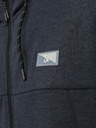 Jack & Jones Dunkelblaues Herren-Sweatshirt Jack & Jones Air mit Kapuze und Reißverschluss