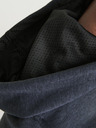 Jack & Jones Dunkelblaues Herren-Sweatshirt Jack & Jones Air mit Kapuze und Reißverschluss