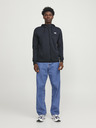 Jack & Jones Dunkelblaues Herren-Sweatshirt Jack & Jones Air mit Kapuze und Reißverschluss