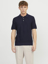 Jack & Jones Dunkelblaues Herren-Poloshirt Jack & Jones Blusandri