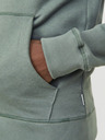 Jack & Jones Grüner Herren Jack & Jones Faded Zip Hoodie