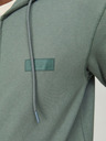 Jack & Jones Grüner Herren Jack & Jones Faded Zip Hoodie