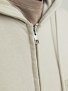 Jack & Jones Beige Herren Jack & Jones Faded Zip Hoodie