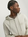 Jack & Jones Beige Herren Jack & Jones Faded Zip Hoodie