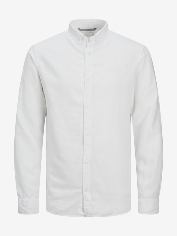 Jack & Jones Weißes Jack & Jones Maze Herrenhemd