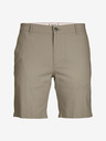 Jack & Jones Beige Herren Chino-Shorts mit Leinen Jack & Jones Dave
