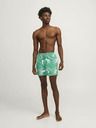 Jack & Jones Grün gemusterte Herren-Badebekleidung Jack & Jones Fiji