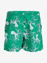 Jack & Jones Grün gemusterte Herren-Badebekleidung Jack & Jones Fiji