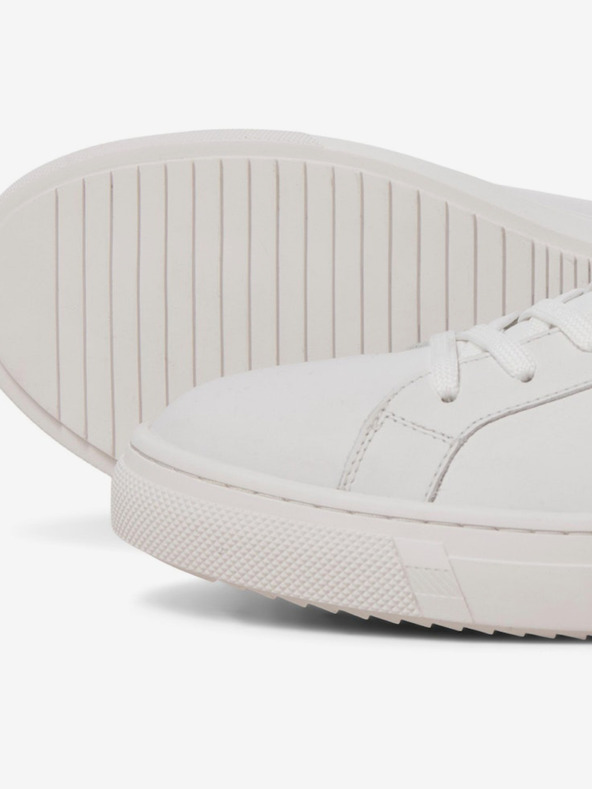 Jack & Jones Weiße Herren Leder Jack & Jones Radcliffe Turnschuhe