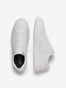 Jack & Jones Weiße Herren Leder Jack & Jones Radcliffe Turnschuhe