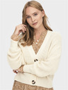 Jacqueline de Yong JDY Justy Creme Damen Strickjacke