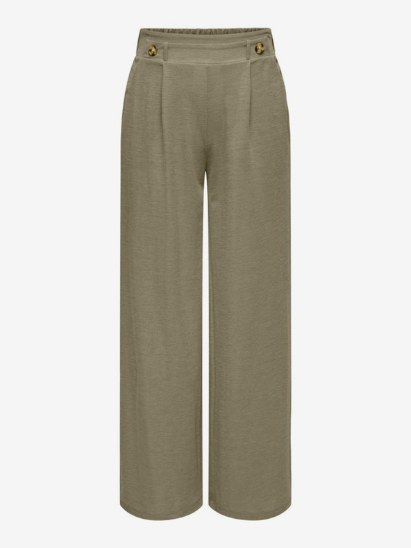 Jacqueline de Yong Khaki JDY Birdie Damen-Weitbeinhose