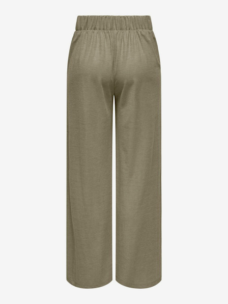 Jacqueline de Yong Khaki JDY Birdie Damen-Weitbeinhose