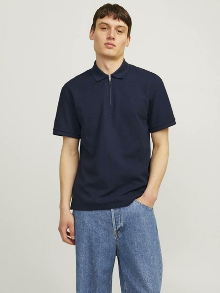 Jack & Jones Dunkelblaues Jack & Jones Herren-Poloshirt