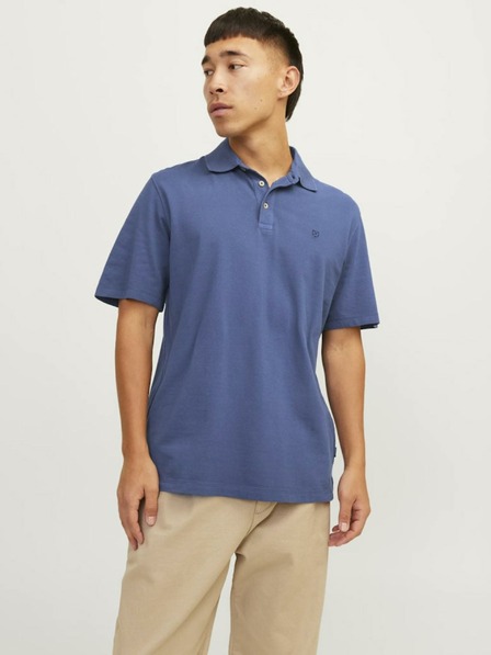 Jack & Jones Blaues Herren-Polohemd Jack & Jones William