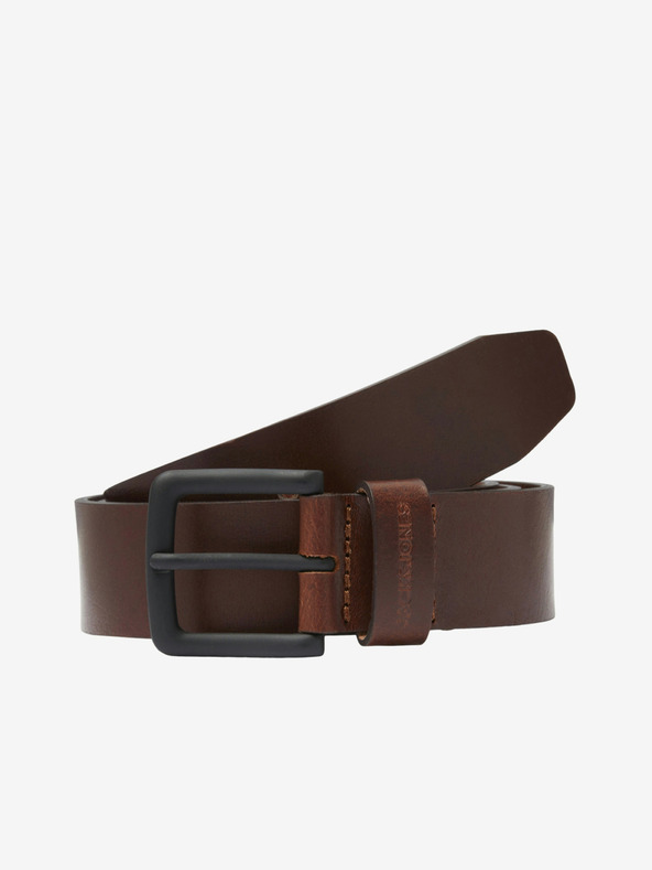 Jack & Jones Dunkelbrauner Ledergürtel für Herren Jack & Jones Roma