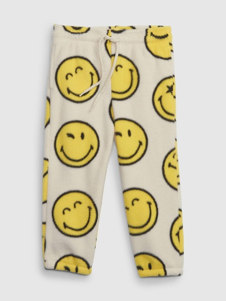 GAP Baby Unisex GAP × SmileyWorld® Fleece Sweatpants