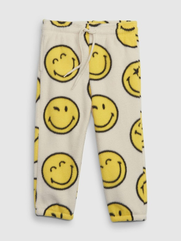 GAP Baby Fleece-Jogginghose Unisex Gap × SmileyWorld® GAP