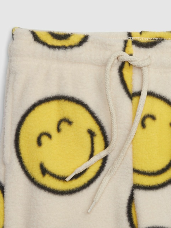GAP Baby Fleece-Jogginghose Unisex Gap × SmileyWorld® GAP