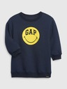 GAP Baby Sweatshirt-Kleid Gap × SmileyWorld® GAP