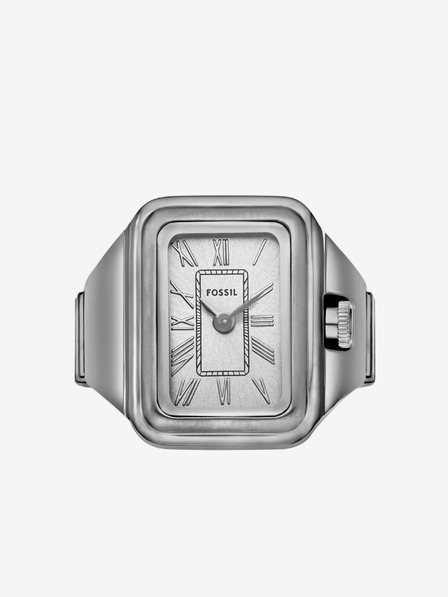 Fossil Runde Herrenuhr Fossil Blau