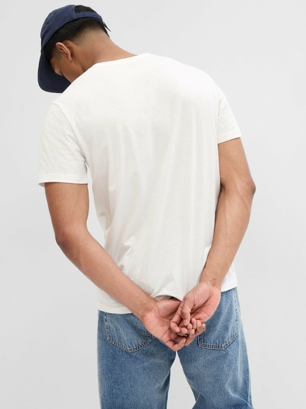 GAP T-Shirt mit Aufdruck und Logo GAP
