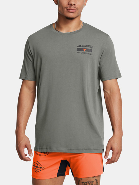 Under Armour T-Shirt Under Armour UA Pjt Rck 60/40S SS 4 Tools-GRN