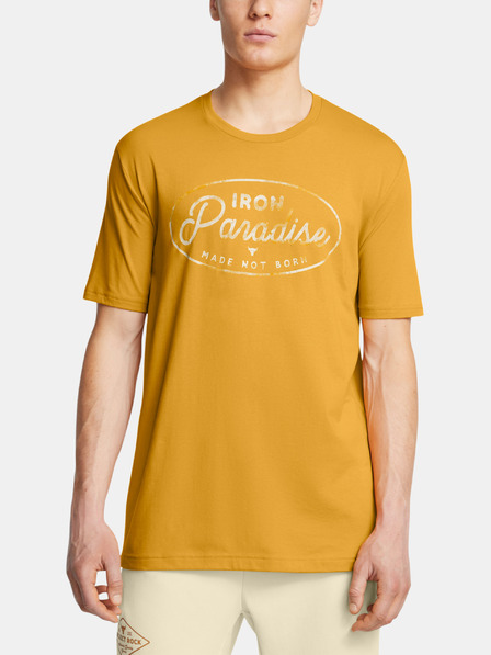 Under Armour T-Shirt Under Armour UA Pjt Rck Made Not Born SS-YLW