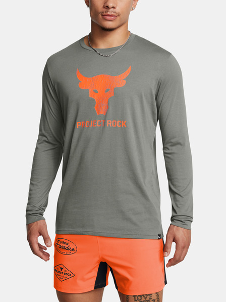 Under Armour T-Shirt Under Armour UA PJT ROCK BRAHMA BULL LS-GRN