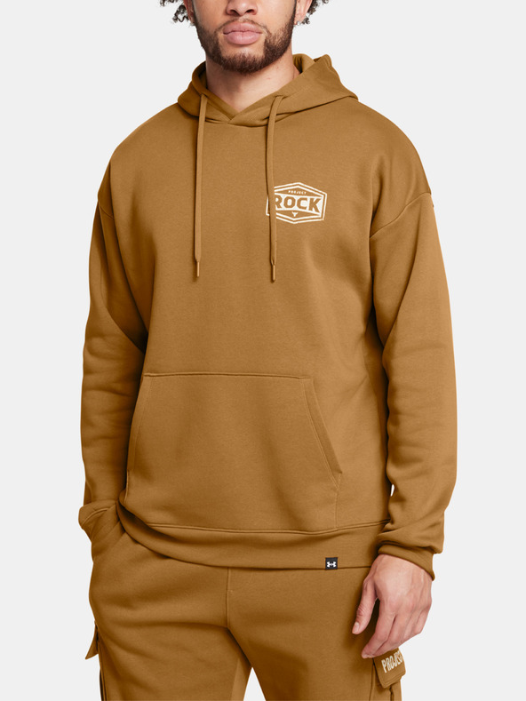 Under Armour Sweatshirt Under Armour Pjt Rck Icon Flc Hdy-YLW