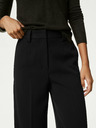 Marks & Spencer Schwarze Marks & Spencer Damenhose mit weitem Bein