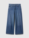 GAP Damen Baggy Jeans Mid Rise UltraSoft GAP