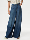 Marks & Spencer Dunkelblaue weit geschnittene Damenjeans von Marks & Spencer