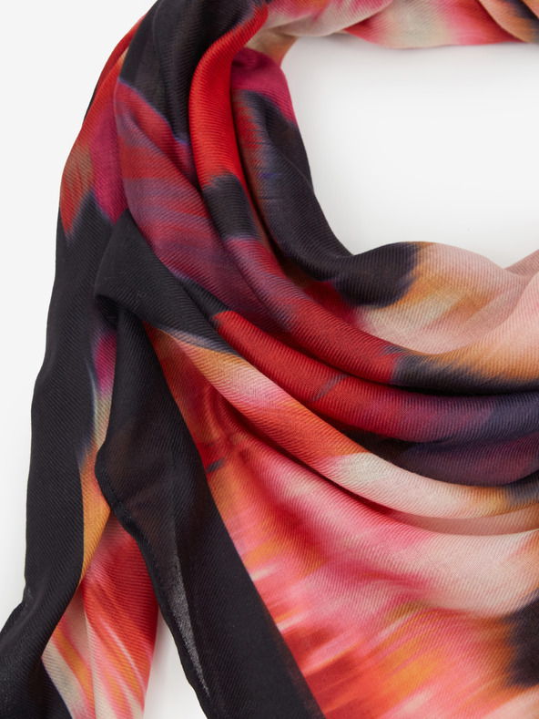 Orsay Rotes gemustertes Damentuch ORSAY