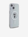 Karl Lagerfeld IML Ikonik MagSafe Back Cover für iPhone 15 Transparent Karl Lagerfeld