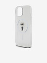 Karl Lagerfeld IML Ikonik MagSafe Back Cover für iPhone 15 Transparent Karl Lagerfeld