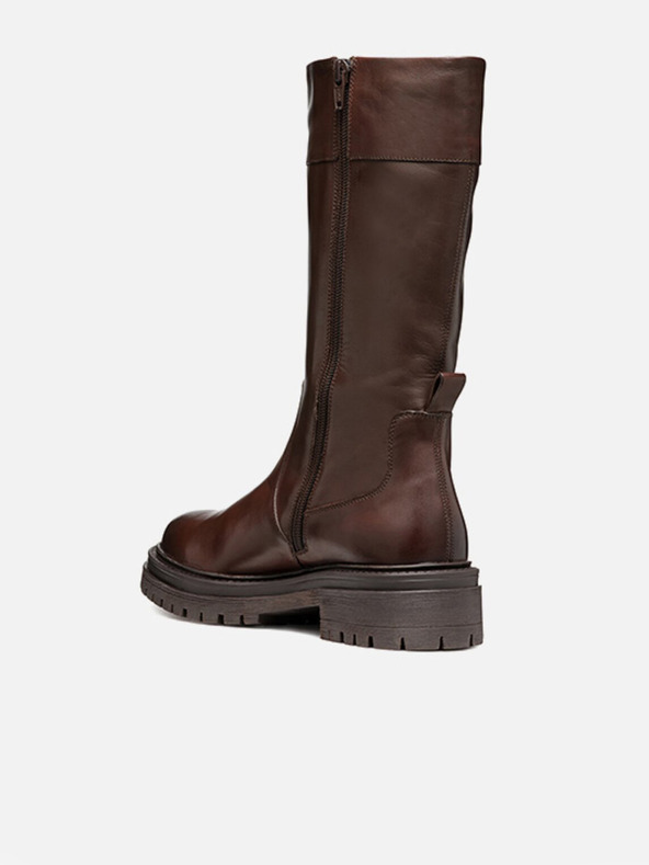 Geox Dunkel Braun Damen Geox Iridea Stiefel