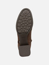 Geox Dunkelbraune Geox Walk Pleasure 55 Damen-Stiefeletten