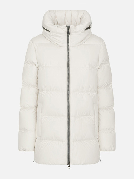 Geox Cremefarbene Damen Daunenjacke Geox Camei