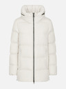 Geox Cremefarbene Damen Daunenjacke Geox Camei