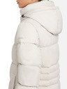 Geox Cremefarbene Damen Daunenjacke Geox Camei