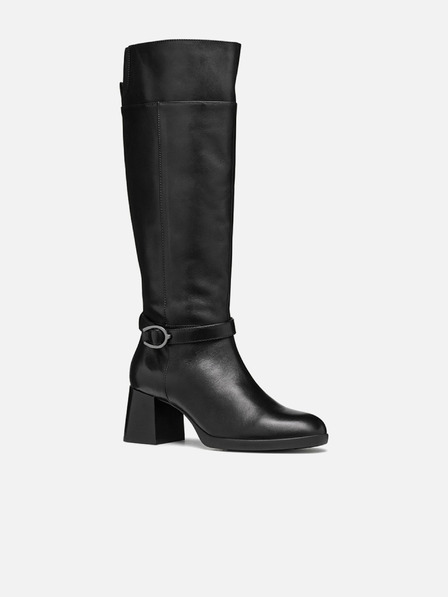 Geox Schwarz Damen Geox Walk Pleasure 55 Stiefel