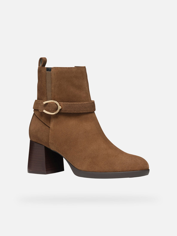 Geox Braun Damen Geox Walk Pleasure 55 Stiefelette