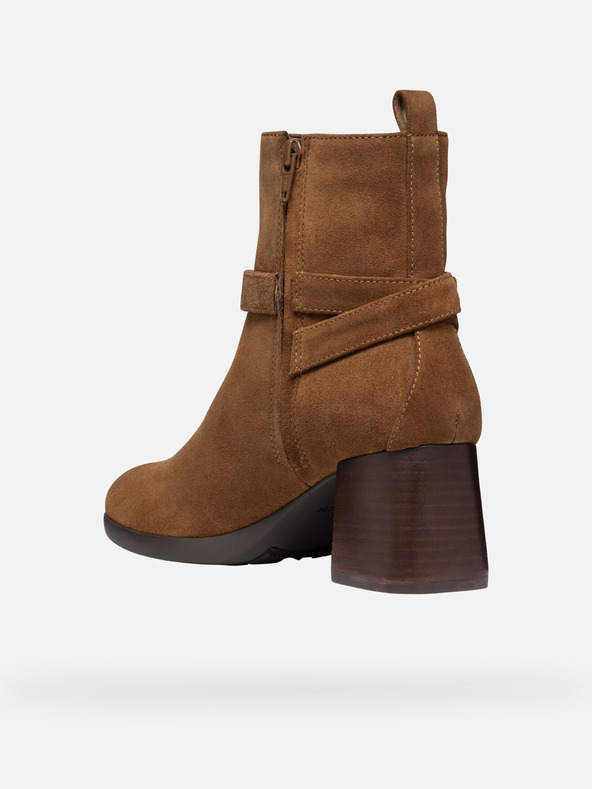 Geox Braun Damen Geox Walk Pleasure 55 Stiefelette