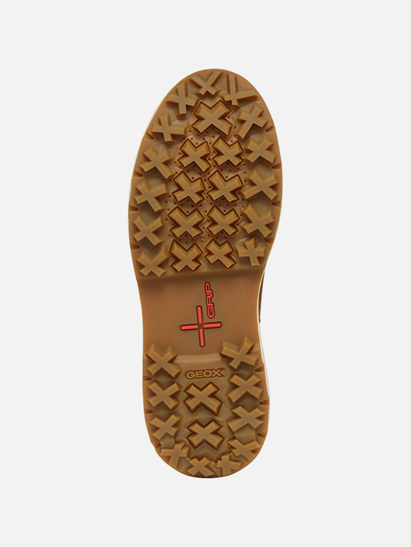 Geox Braun Damen Geox Lamide+Grip ABX Stiefelette