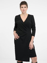 Orsay Schwarzes knielanges Damenkleid ORSAY