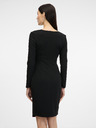 Orsay Schwarzes knielanges Damenkleid ORSAY